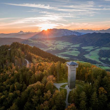 Apartment Ferienwohnung Das Unterach Am Attersee Eksteriør bilde