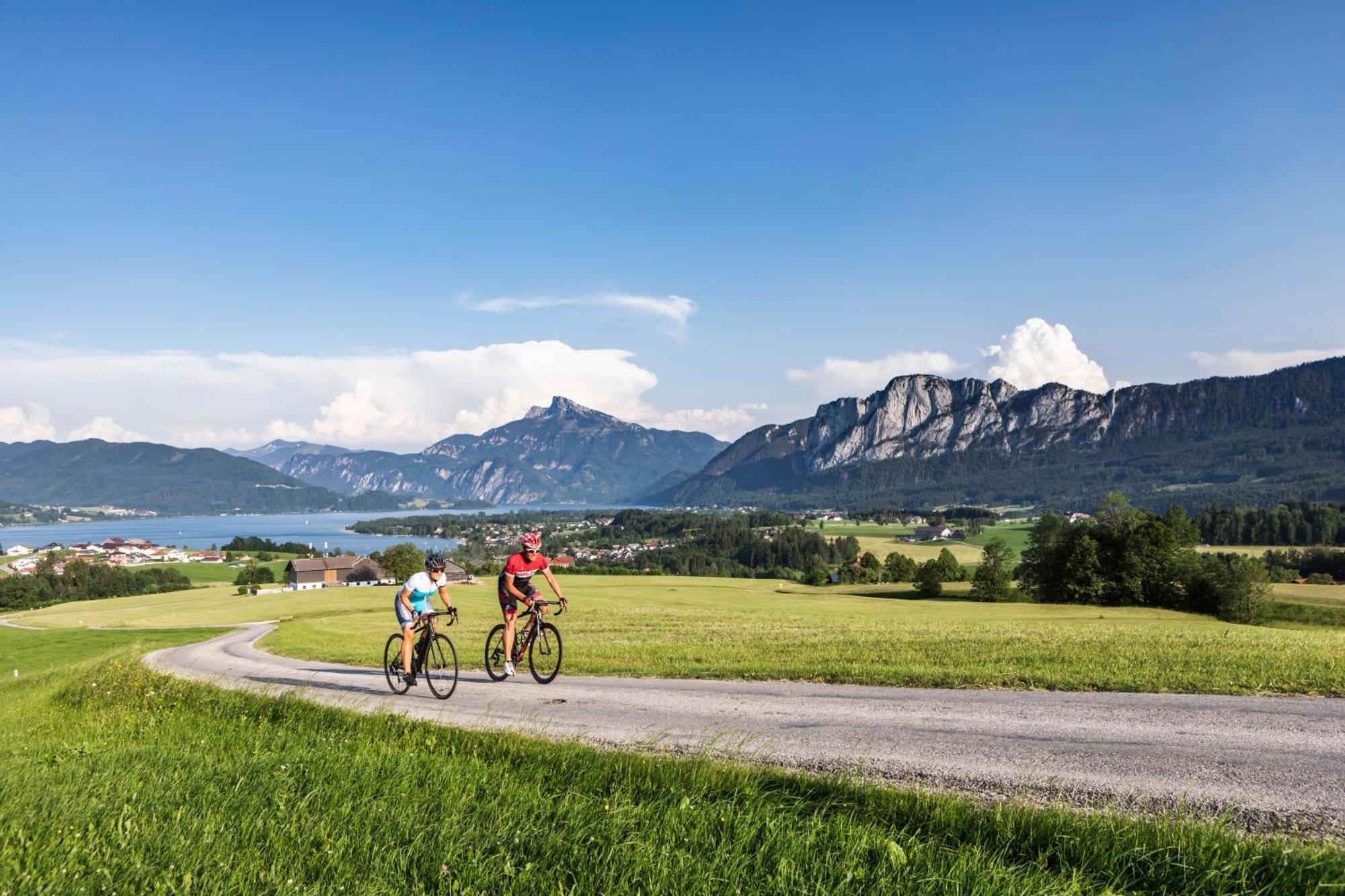 Apartment Ferienwohnung Das Unterach Am Attersee Eksteriør bilde