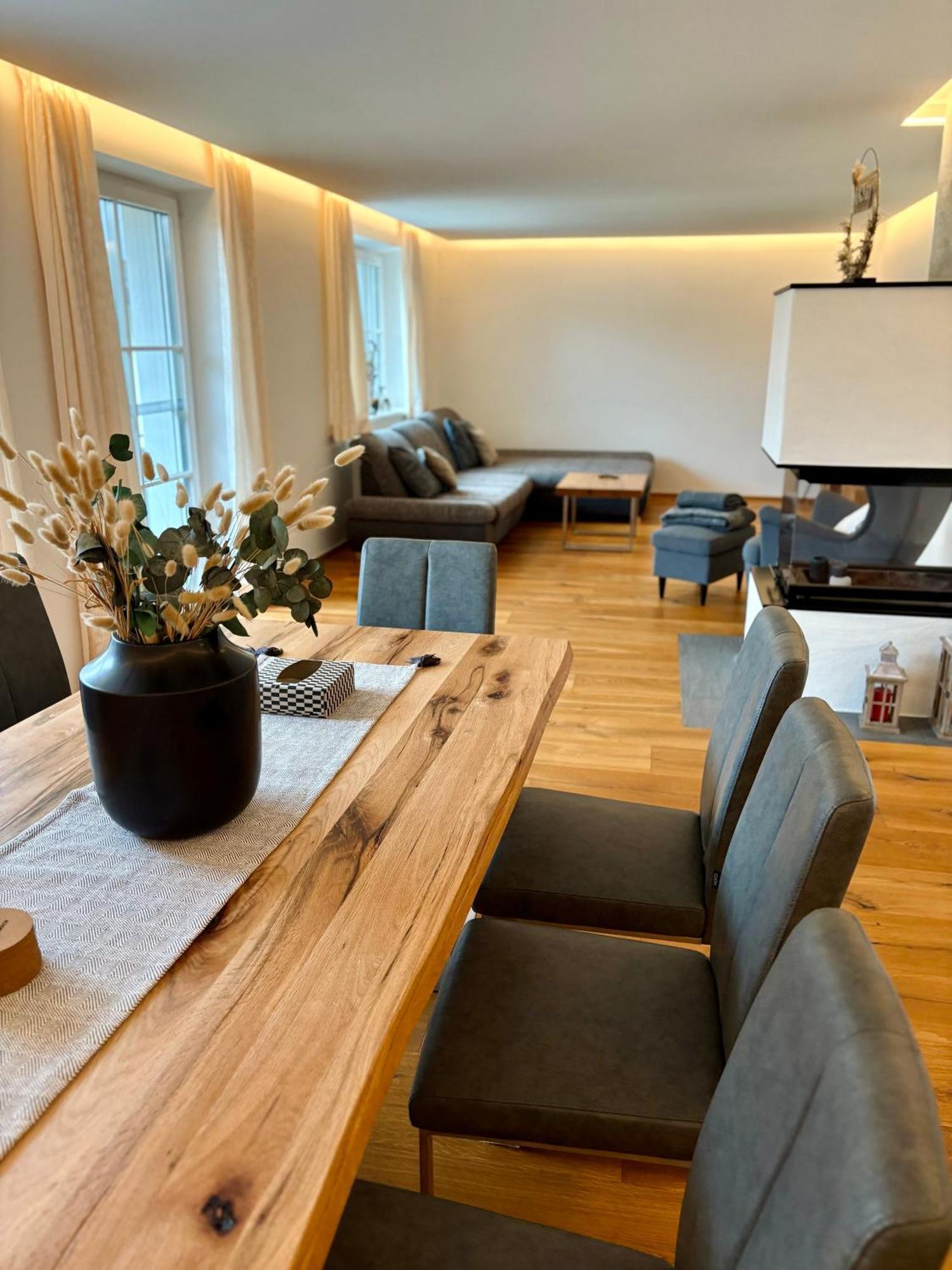 Apartment Ferienwohnung Das Unterach Am Attersee Eksteriør bilde